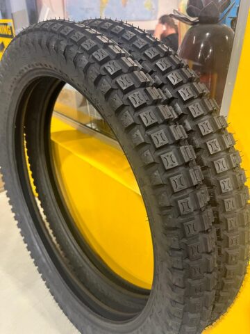 Shinko SR241 Tire & Tube Set – 2.75-21 Front / 3.50-18 Rear, Blackwall, 4-Ply, Fit Honda XL125/175 & Yamaha DT125/175